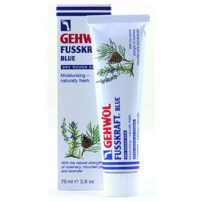 Gehwol Fusskraft Blue Crema per i piedi, ricca crema emolliente per pelle secca e ruvida, 75 ml Gehwol Fusskraft Blue Crema per i piedi, ricca crema emolliente per pelle secca e ruvida, 75 ml