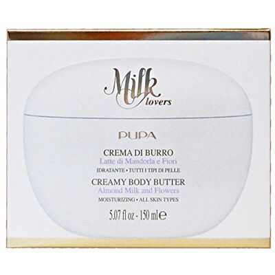 Pupa Milk Lovers Crema di Burro Mandorla e Fiori 150 Ml Pupa Milk Lovers Crema di Burro Mandorla e Fiori 150 Ml