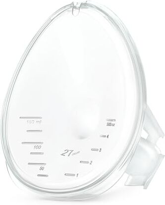 Medela Protezioni per il seno a mani libere, 2 protezioni per il seno, senza BPA, accessori per pompa a mani libere , accessori per tazze da collezione a mani libere, 27 mm