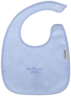 Cambrass Square Bib Velcro Pio Pio Blue 20x26 cm