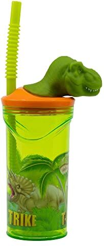 Stor FIGURINA 3D IN VETRO 360 ML DINOSAURO