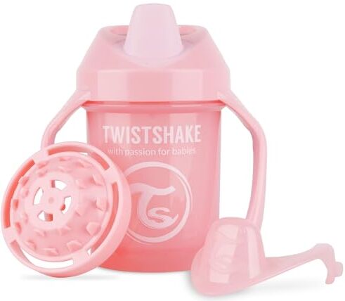 Twistshake Tazza Piccola Antigoccia 4+ mesi/230 ml Rosa