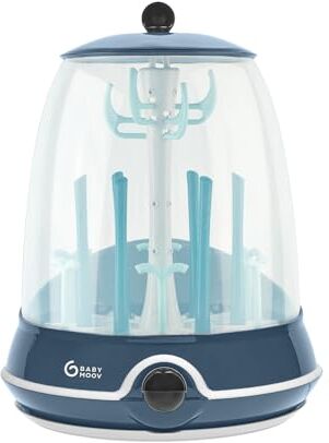 Babymoov Turbo Steam Plus Sterilizzatore 2 in 1, Blu