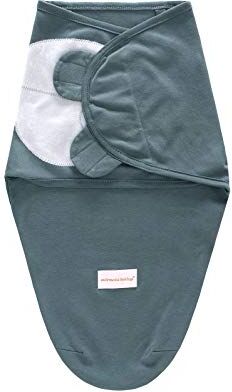 Miracle Baby Swaddle Neonato,Fino A 6 Mesi,Copertina Avvolgente Per Fasciature,Coperta Regolabile In Morbido,Adatto Sia Per Bimbi e Bimbe(3-6 mesi,Verde scuro)