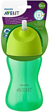 Philips Tazza con Cannuccia, 300 ml, Verde