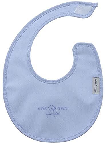 Cambrass Round Bib Velcro Pio Pio Blue 16x19 cm