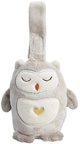 Tommee Tippee Mini Grofriend, Rechargeable Travel Sleep Aid with Soothing Sounds and Lullabies and Intelligent CrySensor Technology, Ollie the Owl