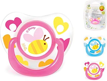 Lulabi 8112600 Ciuccio A Goccia Disney Winnie The Pooh Con Tettarella, Silicone, 3 Mesi