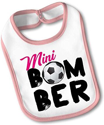 Babloo Bavetto Bavaglino Idea Regalo Festa Della Mamma "Mini Bomber" Small Rosa