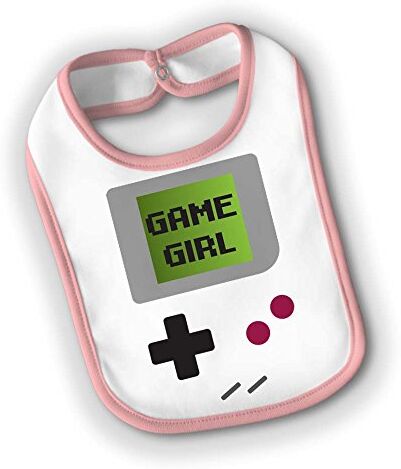 Babloo Bavetto Bavaglino Bambino Idea Regalo Bimbo Gameboy/Gamegirl Medium Grafica Femminuccia