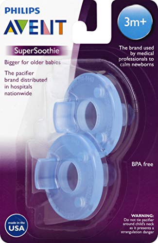 Philips Avent 2-pack Blue Soothie Pacifiers (3+ months) BPA Free by  AVENT