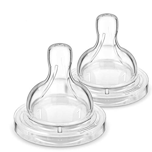 Philips Avent -2 Tettarelle Classic+ Prime Poppate (1 foro), 0m+