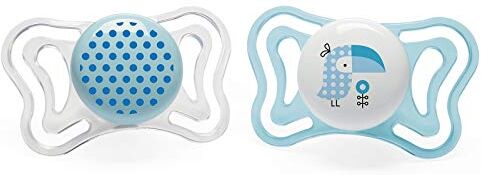 Chicco PhysioForma Light Succhietto, Azzurro, 2 6 Mesi