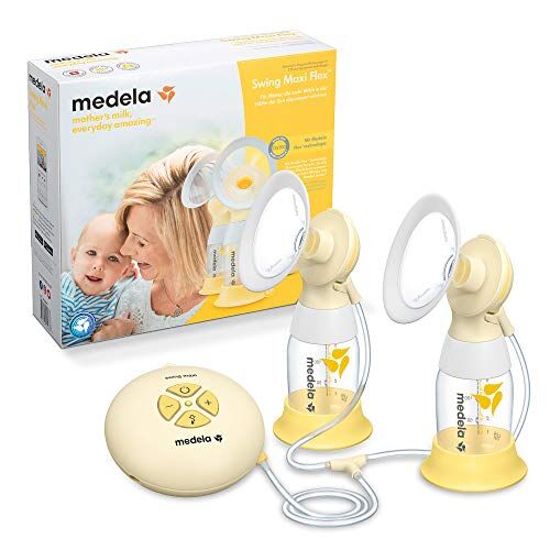 Medela Tiralatte elettrico Swing Maxi Flex, Più latte in meno tempo, con protezioni PersonalFit Flex e tecnologia  2-Phase Expression