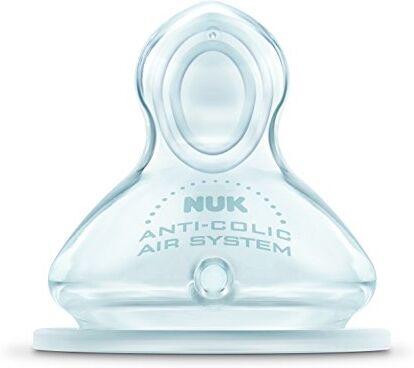 NUK First Choice 710011-2 Tettarelle Silicone First Choice + Taglia 1 Acqua S