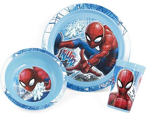 Lulabi Marvel Spiderman, Set pappa per bambini, Plastica, Azzurro