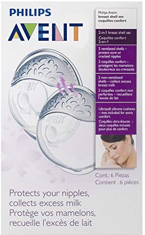 Avent Ultrasoft Comfort e protezione Seno Shell 100G   Shell