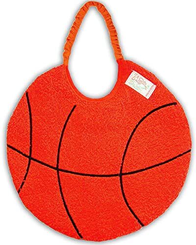 Zigozago Bavaglino Pallone da Basket Fatto a Mano Chiusura con Elastico Taglia Unica