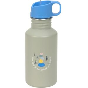Lässig Bottiglia per bere in acciaio inox senza BPA 500ml per bambini asilo nido scuola materna a prova di perdite con tappo sportivo per bere/Bottle Stainless Steel Sunny Explorer green/blue Lässig Bottiglia per bere in acciaio inox senza BPA 500ml per bambini asilo nido scuola materna a prova di perdite con tappo sportivo per bere/Bottle Stainless Steel Sunny Explorer green/blue