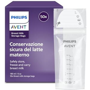PHILIPS AVENT - SCF603/25 - 25 sacchetti - Conservazione latte PHILIPS AVENT - SCF603/25 - 25 sacchetti - Conservazione latte