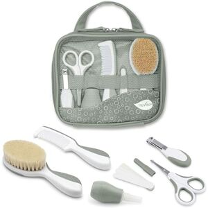 Nuvita 1146 Set Completo per la Cura del Bambino Trousse da Bagno Bellezza per Neonati Forbicine per Unghie e Capelli Senza BPA Marchio UE Sage Green Nuvita 1146 Set Completo per la Cura del Bambino Trousse da Bagno Bellezza per Neonati Forbicine per Unghie e Capelli Senza BPA Marchio UE Sage Green