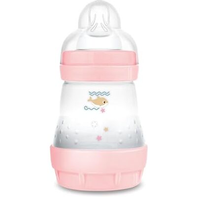 Western Digital MAM Biberon Anticolica Easy Start 160 ml, Tettarella Misura 1, Rosa Da 0+ mesi, Valvola anticolica, Riduce bolle d'aria, Silicone SkinSoft, Allattamento misto, Autosterilizzante, Senza BPA/BPS Western Digital MAM Biberon Anticolica Easy Start 160 ml, Tettarella Misura 1, Rosa Da 0+ mesi, Valvola anticolica, Riduce bolle d'aria, Silicone SkinSoft, Allattamento misto, Autosterilizzante, Senza BPA/BPS
