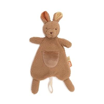 Jollein Baby Comforter – Kangaroots – Peluche e panno per ciuccio – Extra morbido – Panno per coccole per neonati – Con anello di fissaggio – Regali per neonati – 28x11 cm Jollein Baby Comforter – Kangaroots – Peluche e panno per ciuccio – Extra morbido – Panno per coccole per neonati – Con anello di fissaggio – Regali per neonati – 28x11 cm