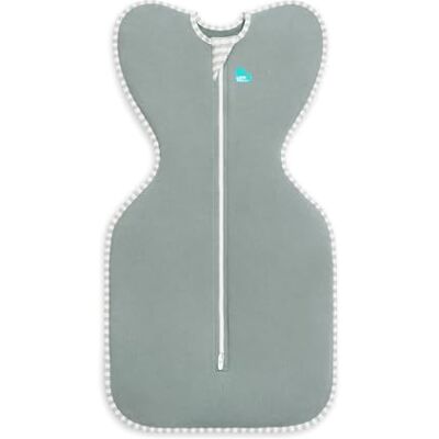 Love To Dream Swaddle Up Borsa di transizione, 1,5 TOG Sacco nanna con ali brevettate Zip-Off per una transizione senza braccia Vestibilità aderente e facile cambio del pannolino Love To Dream Swaddle Up Borsa di transizione, 1,5 TOG Sacco nanna con ali brevettate Zip-Off per una transizione senza braccia Vestibilità aderente e facile cambio del pannolino