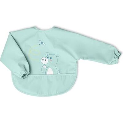 Chicco Bavaglino con Maniche Lunghe Impermeabile 6m+, Bavaglia Svezzamento Integrale con Protezione Stay-Dry e Tasca Raccogli-Briciole, Polsini Elasticizzati e Chiusura Regolabile, Lavabile Chicco Bavaglino con Maniche Lunghe Impermeabile 6m+, Bavaglia Svezzamento Integrale con Protezione Stay-Dry e Tasca Raccogli-Briciole, Polsini Elasticizzati e Chiusura Regolabile, Lavabile