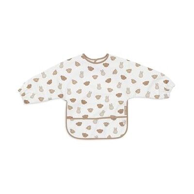 Jollein Bavaglino impermeabile con maniche per neonati – Miffy and Friends – Bavaglino anti-bava con chiusura in velcro Jollein Bavaglino impermeabile con maniche per neonati – Miffy and Friends – Bavaglino anti-bava con chiusura in velcro