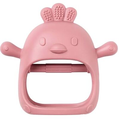 Nattou Anello da Mordere in Silicone, Senza BPA, Circa 11,5 cm, Silicone, Rosa Antico Nattou Anello da Mordere in Silicone, Senza BPA, Circa 11,5 cm, Silicone, Rosa Antico