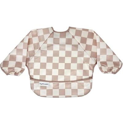 Tiny Twinkle LSB-52_01 Bavaglino grembiule per bambini impermeabile a maniche lunghe, con tasca, richiudibile, da viaggio, 6-24 mesi Tiny Twinkle LSB-52_01 Bavaglino grembiule per bambini impermeabile a maniche lunghe, con tasca, richiudibile, da viaggio, 6-24 mesi