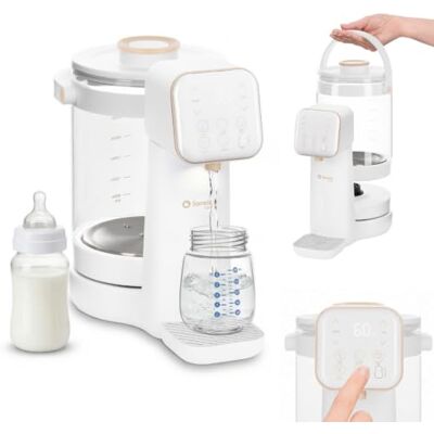 lionelo BabyPresto 2.0 Preparatore Automatico di Latte in Polvere Temperatura 40-100°C, Dosaggio 30-300 ml, Serbatoio 3 L, Declorazione, Igiene UV e Preparazione Istantanea lionelo BabyPresto 2.0 Preparatore Automatico di Latte in Polvere Temperatura 40-100°C, Dosaggio 30-300 ml, Serbatoio 3 L, Declorazione, Igiene UV e Preparazione Istantanea
