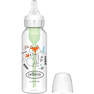 Dr. Brown's Dr. Brown 's Options – Biberon Standard, 250 ml, colore: blu Dr. Brown's Dr. Brown 's Options – Biberon Standard, 250 ml, colore: blu