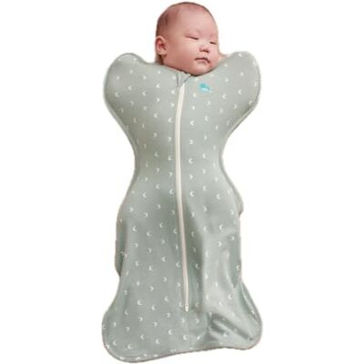 Love To Dream Swaddle UP, taglia media 6–8,5 kg Oliva Luna Vestibilità aderente, favorisce un sonno sano 1,0 Tog per primavera ed estate (20–24°C) Cotone e doppia cerniera Love To Dream Swaddle UP, taglia media 6–8,5 kg Oliva Luna Vestibilità aderente, favorisce un sonno sano 1,0 Tog per primavera ed estate (20–24°C) Cotone e doppia cerniera
