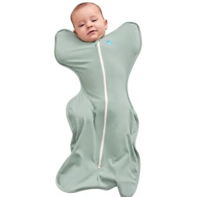 Love To Dream Swaddle Up, neonato 2,2-3,8 kg, oliva, vestibilità aderente per un buon sonno, 0,2 Tog (24-27°C), lavabile in lavatrice e con doppia cerniera Love To Dream Swaddle Up, neonato 2,2-3,8 kg, oliva, vestibilità aderente per un buon sonno, 0,2 Tog (24-27°C), lavabile in lavatrice e con doppia cerniera