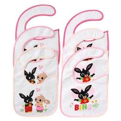 Ellepi Bavaglini Neonato Impermeabili Disney 6 Pezzi Cotone/PVC Ellepi Bavaglini Neonato Impermeabili Disney 6 Pezzi Cotone/PVC