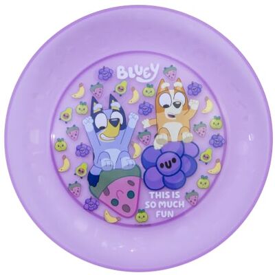 Stor Set 4 Piatti Bambini Bluey Plastica 768ml Compatibile Microonde e Lavastoviglie - Stoviglie Festa Bimbi Stor Set 4 Piatti Bambini Bluey Plastica 768ml Compatibile Microonde e Lavastoviglie - Stoviglie Festa Bimbi