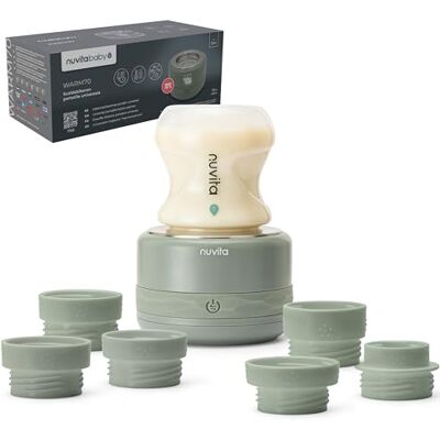 Nuvita 1166 Warm70 Scaldabiberon Portatile Senza Fili 70°C – Ricaricabile USB, Compatibile Universale, 5 Livelli di Temperatura Fino a 70°C, Riscaldamento Rapido 2,5 Min, Mantiene Caldo 6 Ore Nuvita 1166 Warm70 Scaldabiberon Portatile Senza Fili 70°C – Ricaricabile USB, Compatibile Universale, 5 Livelli di Temperatura Fino a 70°C, Riscaldamento Rapido 2,5 Min, Mantiene Caldo 6 Ore