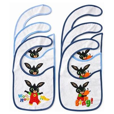 Ellepi Bavaglini Neonato Impermeabili Disney 6 Pezzi Cotone/PVC Ellepi Bavaglini Neonato Impermeabili Disney 6 Pezzi Cotone/PVC