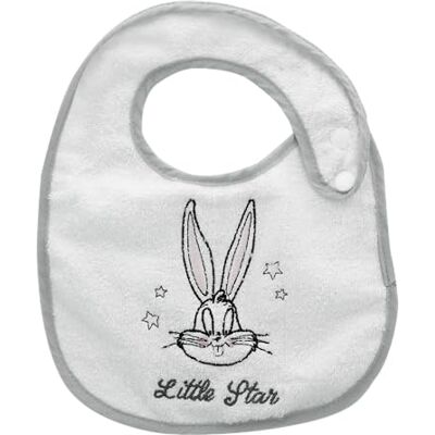 LOONEY TUNES – Set di 2 bavaglini per neonati, 29 x 21 cm, impermeabili, regolabili, 100% cotone, salvietta Titi & Bugs Bunny – accessorio per nascita, ragazzo, prodotto ufficiale Warner Bros LOONEY TUNES – Set di 2 bavaglini per neonati, 29 x 21 cm, impermeabili, regolabili, 100% cotone, salvietta Titi & Bugs Bunny – accessorio per nascita, ragazzo, prodotto ufficiale Warner Bros