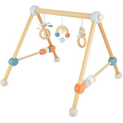 BIECO bambini Palestrina neonato legno palestra neonati tappeto sensoriale giocattoli legno BIECO bambini Palestrina neonato legno palestra neonati tappeto sensoriale giocattoli legno