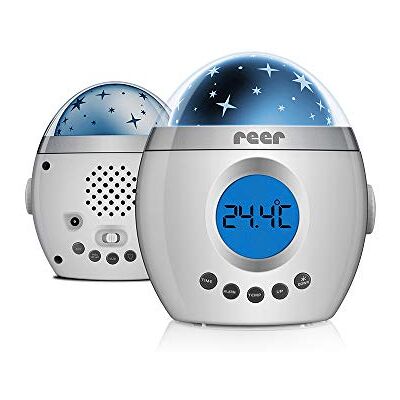Reer Lampada per dormire MyMagicStarlight 52050 con proiettore a stelle e funzione musicale, 1 pezzo (1 confezione) Reer Lampada per dormire MyMagicStarlight 52050 con proiettore a stelle e funzione musicale, 1 pezzo (1 confezione)