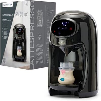 Nuvita 1180 Lattespresso Preparatore Istantaneo di Latte in Polvere, Dosaggio, Riscaldamento e Miscelazione Precisi, 4 Temperature Selezionabili, Compatibile con la maggior parte dei Brand di Latte Nuvita 1180 Lattespresso Preparatore Istantaneo di Latte in Polvere, Dosaggio, Riscaldamento e Miscelazione Precisi, 4 Temperature Selezionabili, Compatibile con la maggior parte dei Brand di Latte