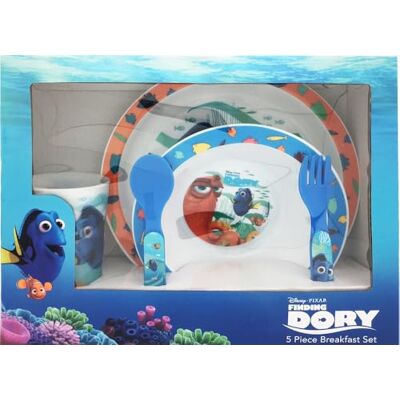 Disney Stor Alla ricerca di Dory Set pappa 5 pezzi Disney Stor Alla ricerca di Dory Set pappa 5 pezzi