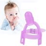 Hztyyier Pollice Succhiare Stop Kids Finger Guard Massaggiagengive Pollice Succhiare Protector Neonato Ciuccio per 1-5 anni(Viola)