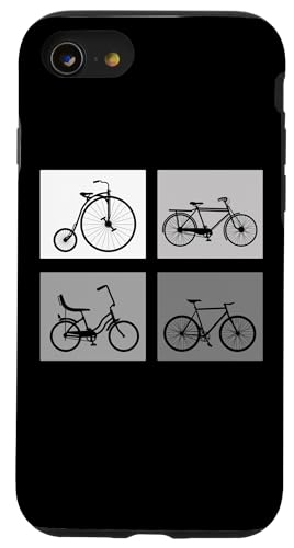 Magliette Regali MTB Mountain Bike Biciclette Custodia per iPhone SE (2020) / 7 / 8 Vintage bici Bicicletta