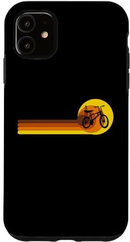 Magliette Regali MTB Mountain Bike Biciclette Custodia per iPhone 11 70s 80s Vintage bici Bicicletta