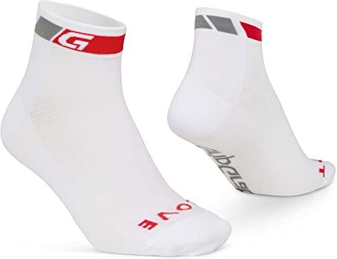 GripGrab Calzini Corti Estivi da Ciclismo Uomo Donna Sportivi Bicicletta da Corsa MTB Gravel, Unisex-Adulto, Bianco 1 Paio, XS (35-38)