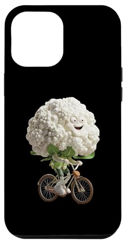 Funny Cauliflower Cycling Bike Design Custodia per iPhone 15 Plus Ciclismo Cavolfiore